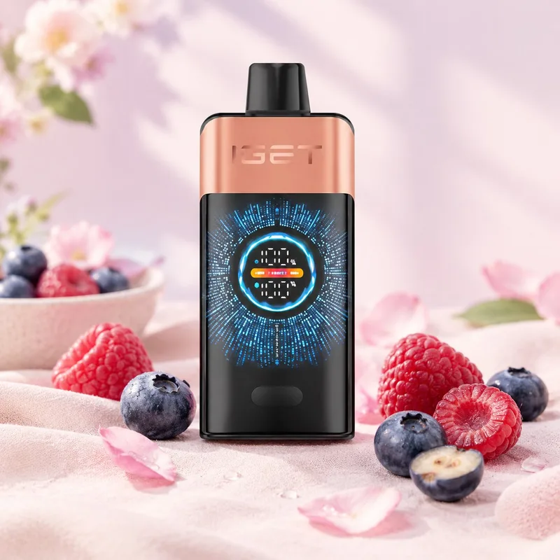 Blueberry Raspberry IGET One disposable — Velvet Vapour edit